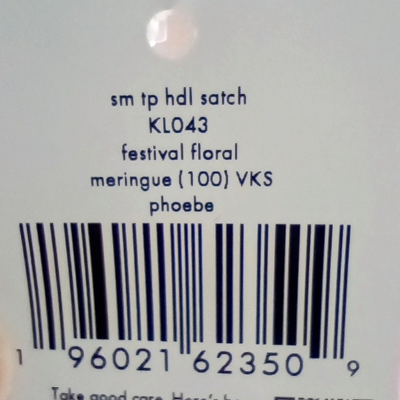 Kate Spade Floral Cutout Bag W/3-D Butterfly Effect;W/DUST BAG, NWT; STUNNING! - Picture 8 of 10